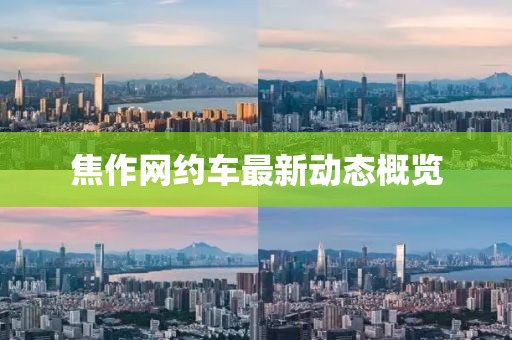 焦作網(wǎng)約車最新動態(tài)概覽