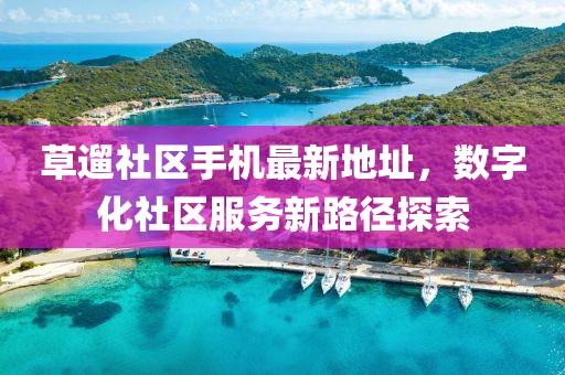 草遛社區(qū)手機(jī)最新地址，數(shù)字化社區(qū)服務(wù)新路徑探索