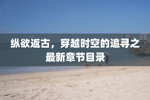 縱欲返古，穿越時(shí)空的追尋之最新章節(jié)目錄