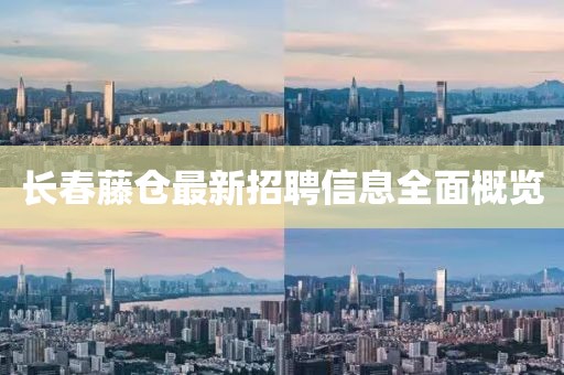 長(zhǎng)春藤倉(cāng)最新招聘信息全面概覽